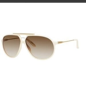 Carrera 82 Sunglasses in Cream with Brown Gradient Lenses